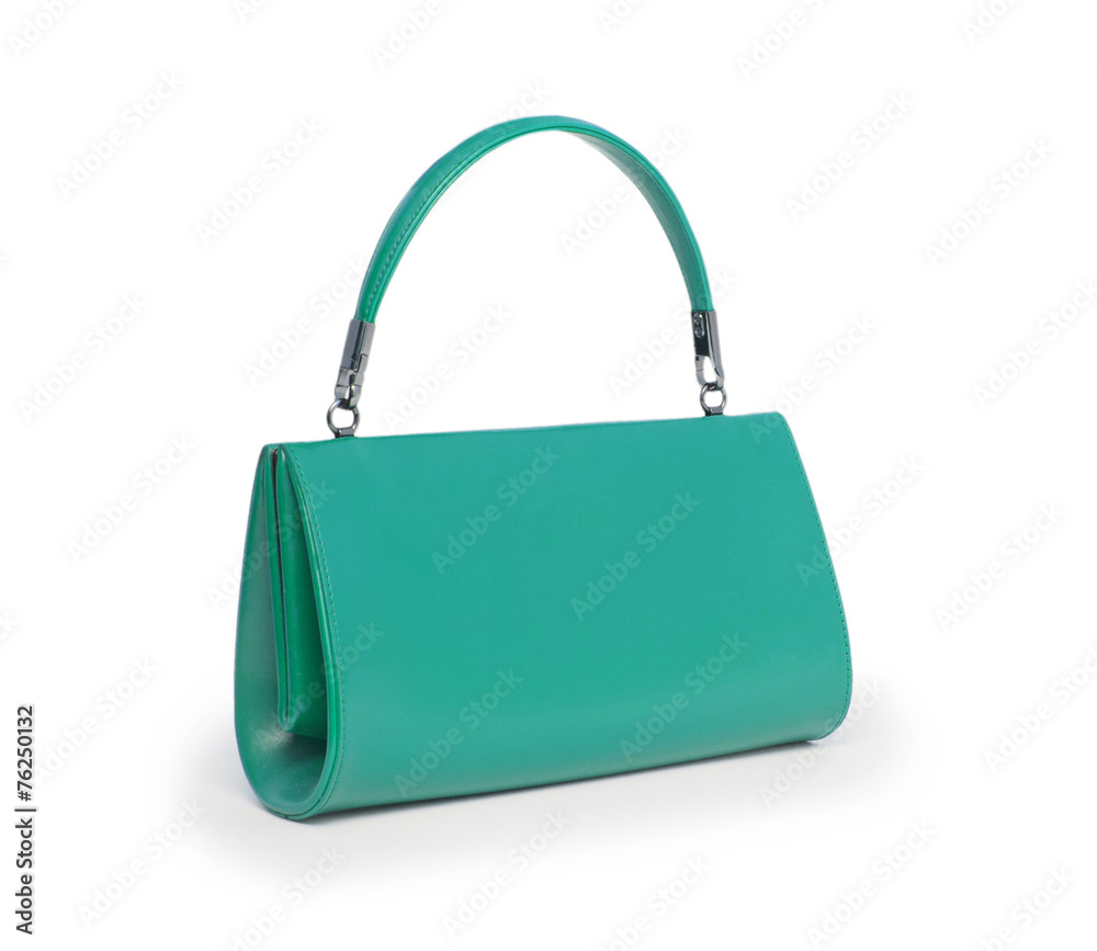 Elegant woman bag on white Elegant woman bag on white