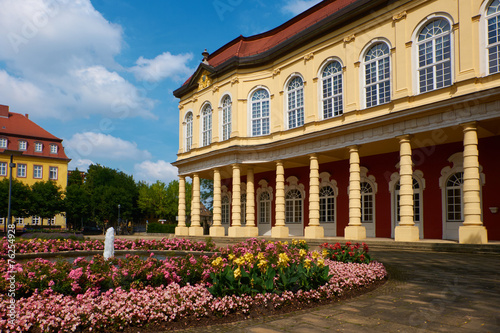 Schlossgarten und Schlossgartensalon Merseburg, Sachsen-Anhalt,