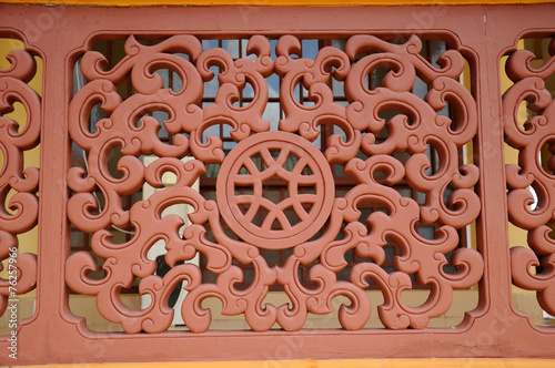 Architectural detail at Masjid Jubli Perak Sultan Ismail Petra photo