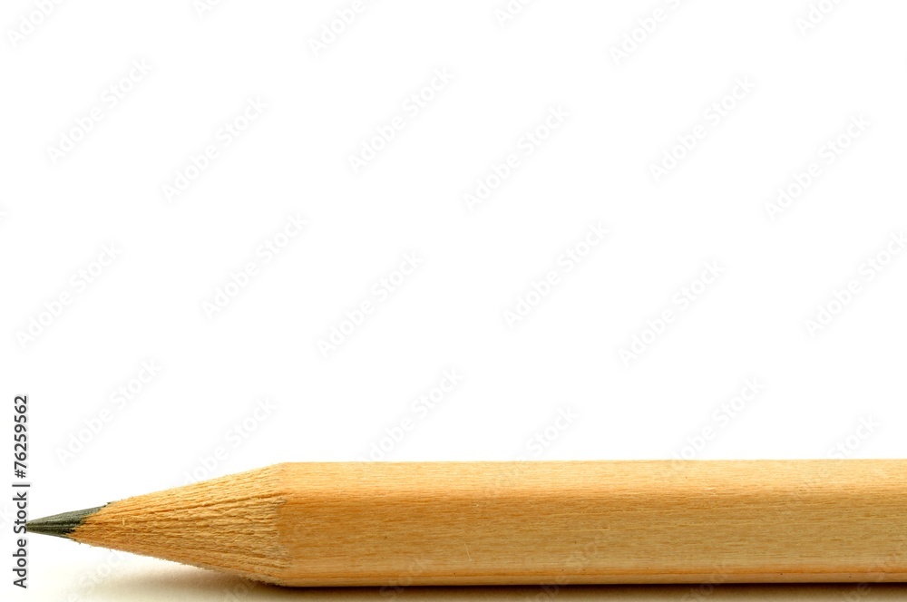 Bleistift isoliert Stock-Foto | Adobe Stock
