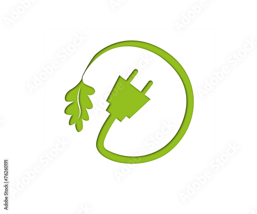 Symbol Ökostrom, Vektor