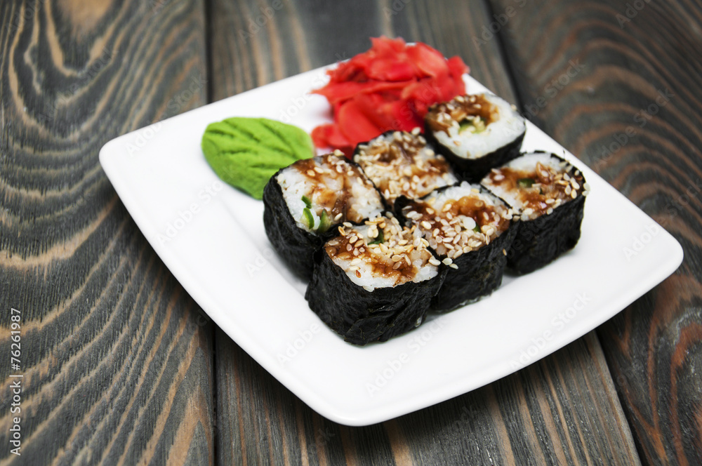 Japanese sushi Japanese sushi