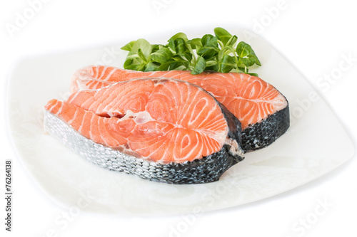 piatto di salmone