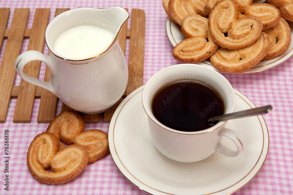 Pastries and tea Pastries and tea