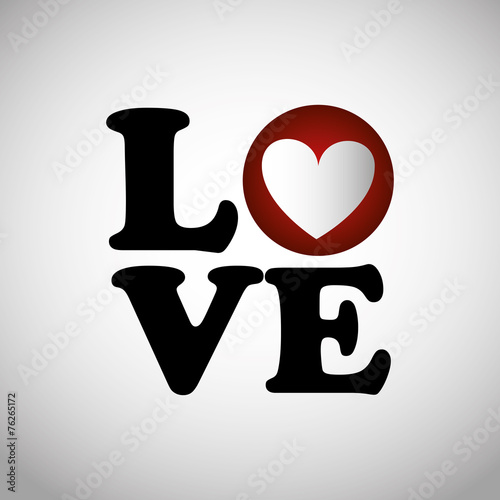 Valentines day design, vector illustration.