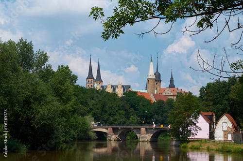 Schloss und Dom Merseburg, Sachsen-Anhalt, Deutschland © dina