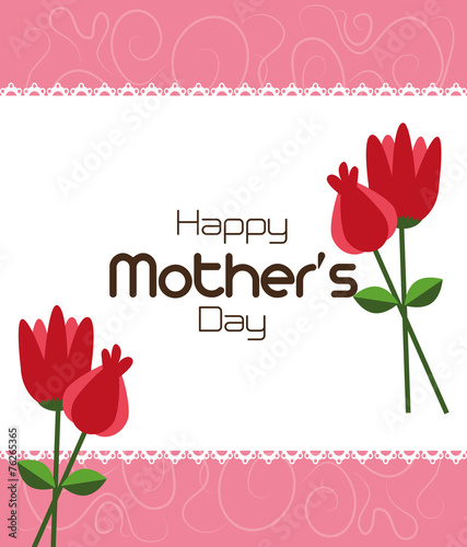 Mom design, vector illustration.