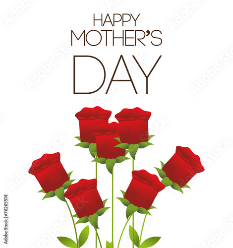 Mom design, vector illustration.