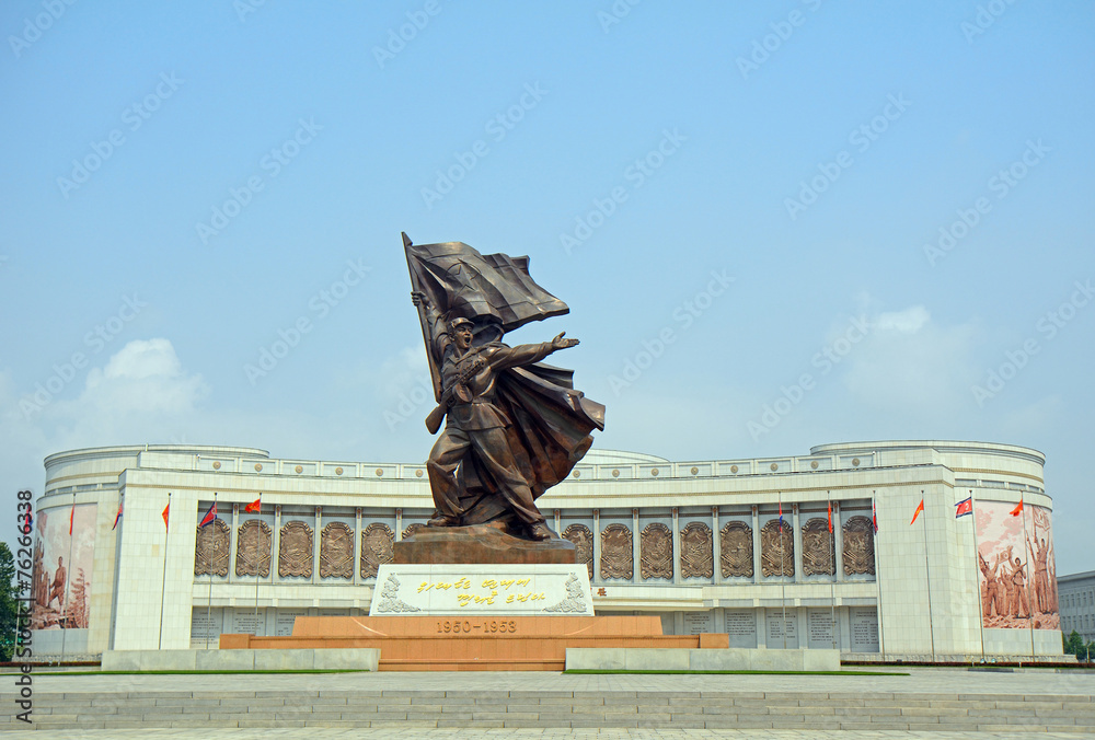 Liberation War Museum, Pyongyang, North-Korea