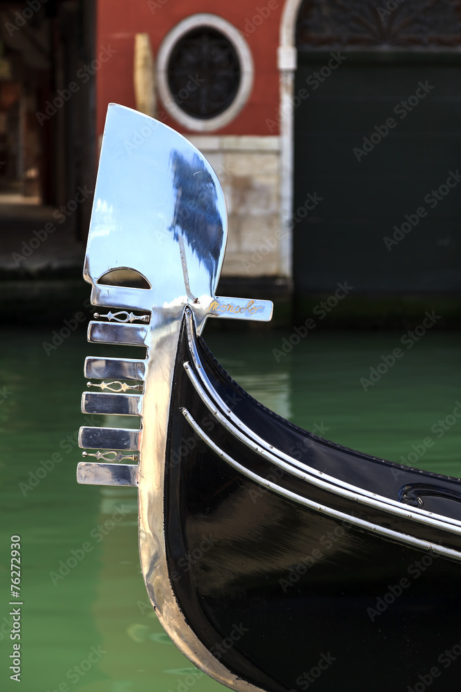 Gondola in Venice city