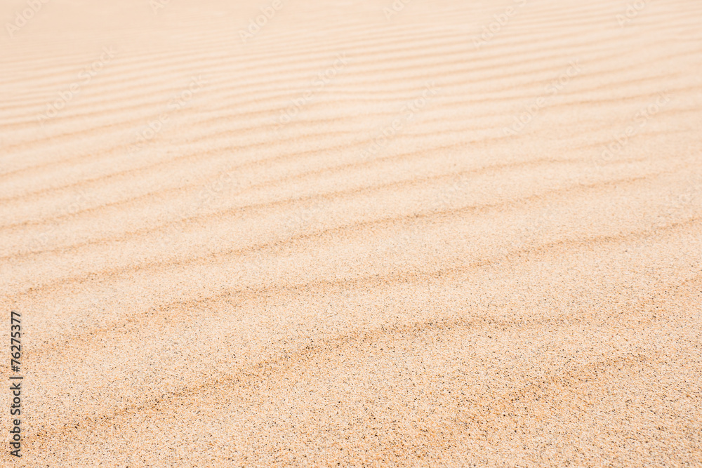Waves on sand dunes in Chaves beach Praia de Chaves in Boavist Waves on sand dunes in Chaves beach Praia de Chaves in Boavist