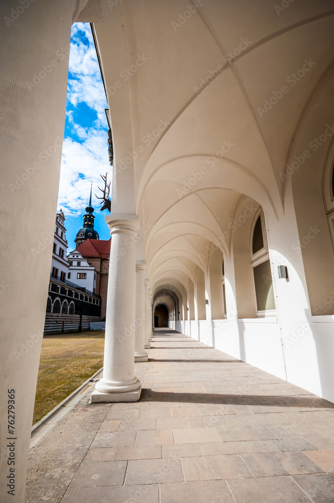 Stallhof in Dresden StockFoto Adobe Stock