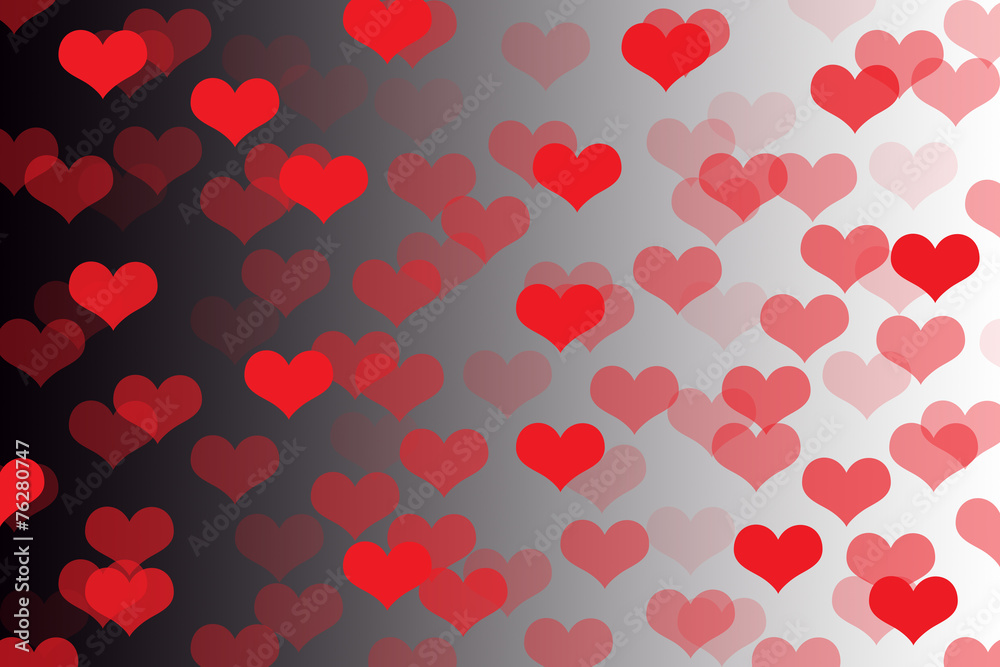 Abstract Heart shape on background,Clipart.