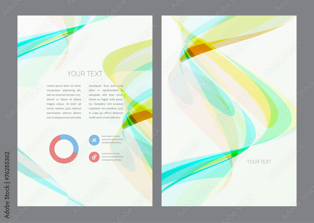 Flyer design template Flyer design template