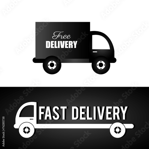 Delivery design, vector illustration.