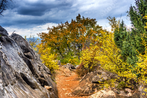 Autumn colors of Krizevac Mount