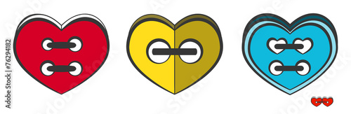Heart-buttons