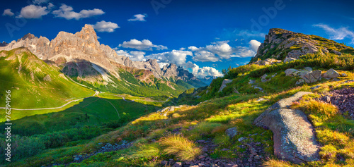 Panoramic views of the Pale di San Martino photo