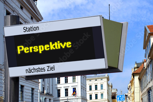 Anzeigetafel 7 - Perspektive