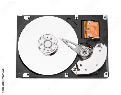 HDD on white