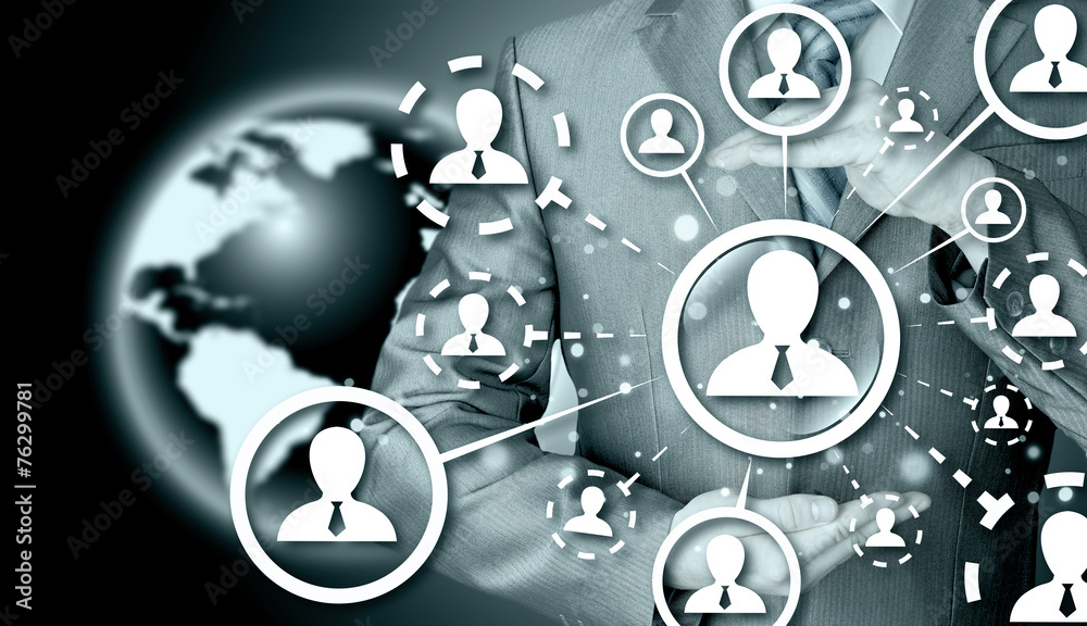 protect social connection concept