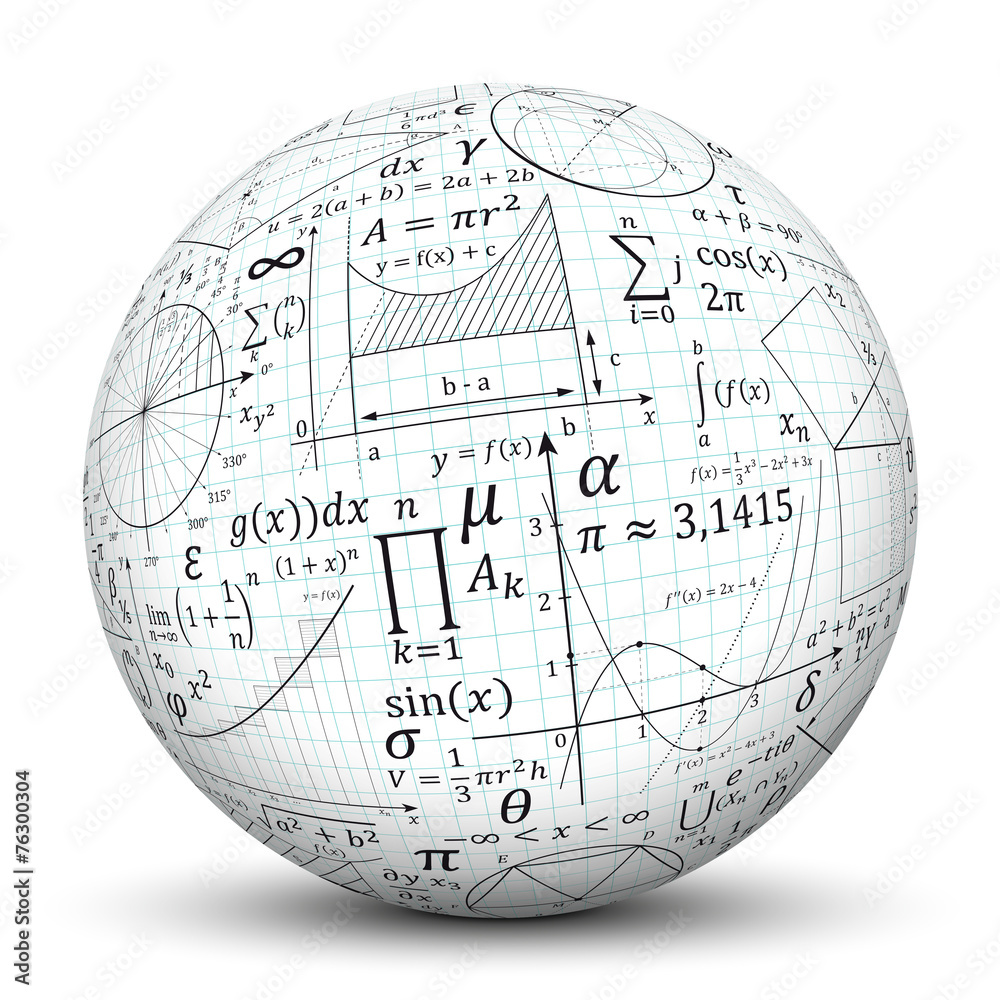 Kugel, Mathematik, Icon, Symbol, Math, Sphere, 3D, Formeln, Uni