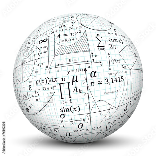 Kugel, Mathematik, Icon, Symbol, Math, Sphere, 3D, Formeln, Uni #76300304