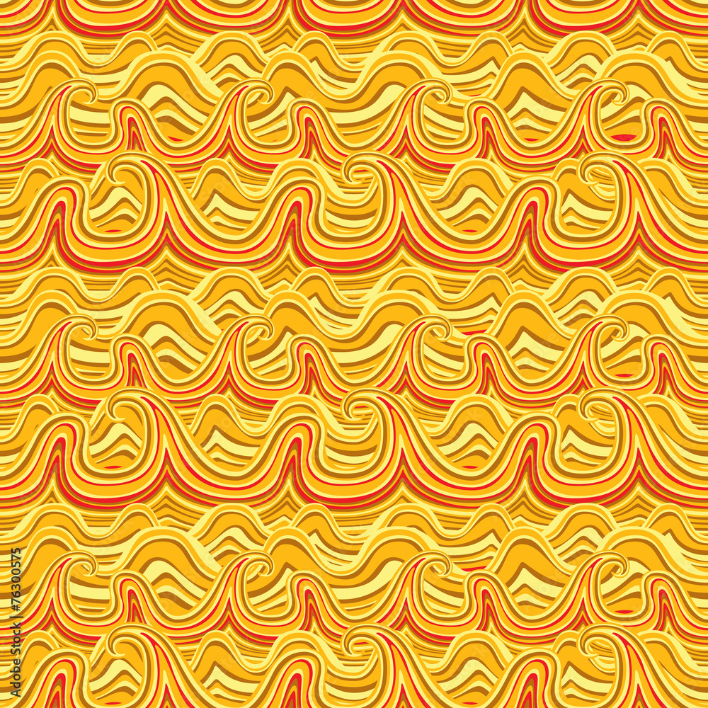 Seamless wavy pattern. Vector river ocean, wallpaper, ornament, Seamless wavy pattern. Vector river ocean, wallpaper, ornament,