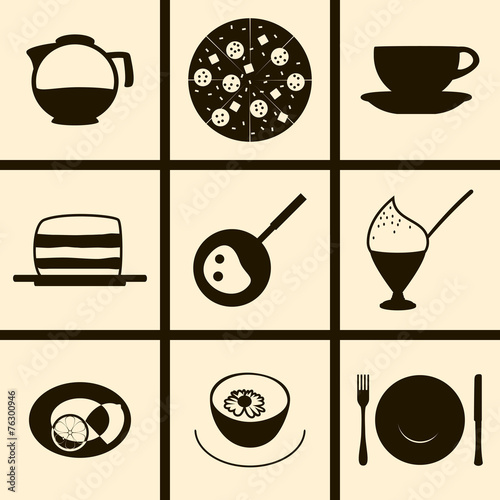 Food and Drink Icons