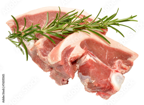 Raw Lamb Chops