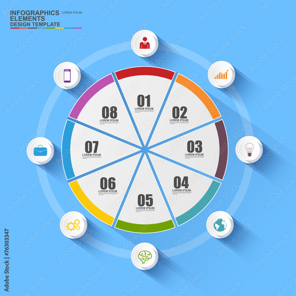 Infographics vector design template Infographics vector design template