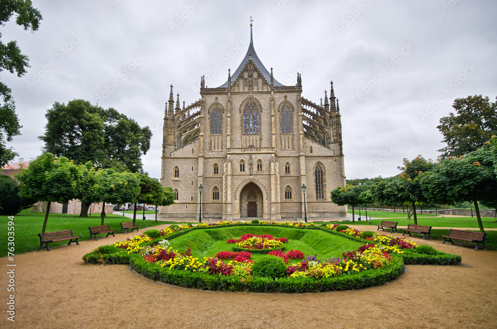 Cathedral in Kutna Hora, Czech Republic