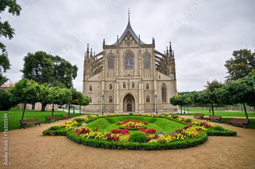 Cathedral in Kutna Hora, Czech Republic