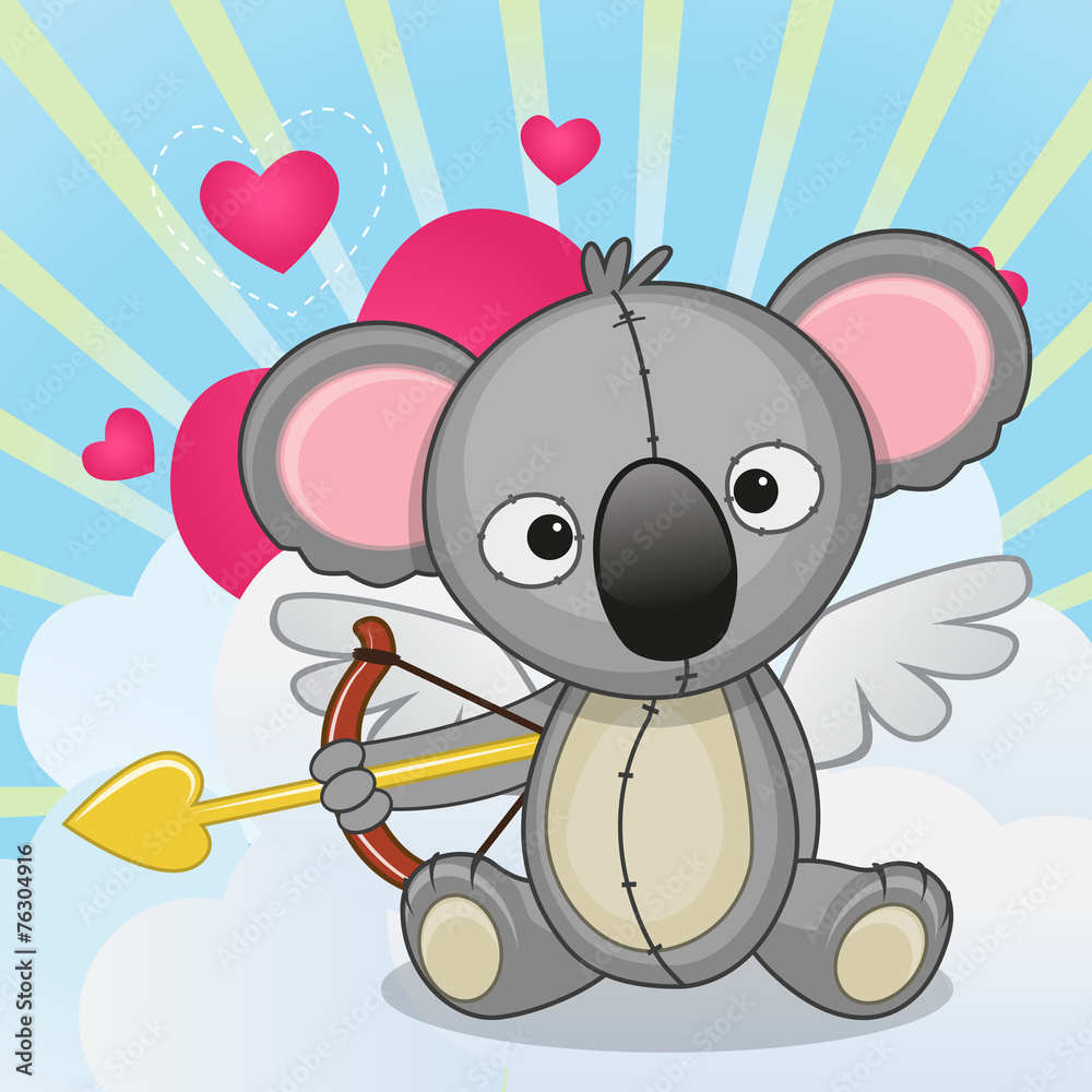 Fototapeta premium Cupid Koala