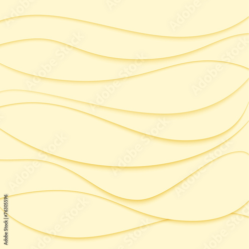Abstract background. Yellow waves.