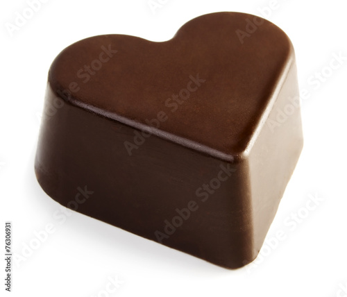 Obraz na plátně Chocolate heart