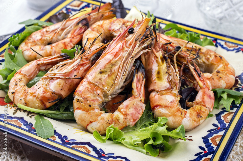 Barbecue Prawns