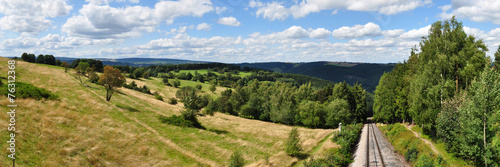 Panoramafoto Schwarzatal