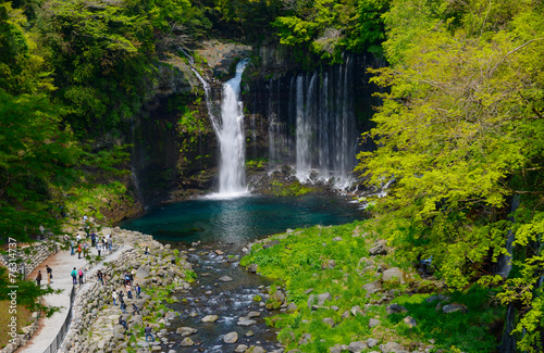 Shiraito Falls in Fujinomiya  Shizuoka  Japan