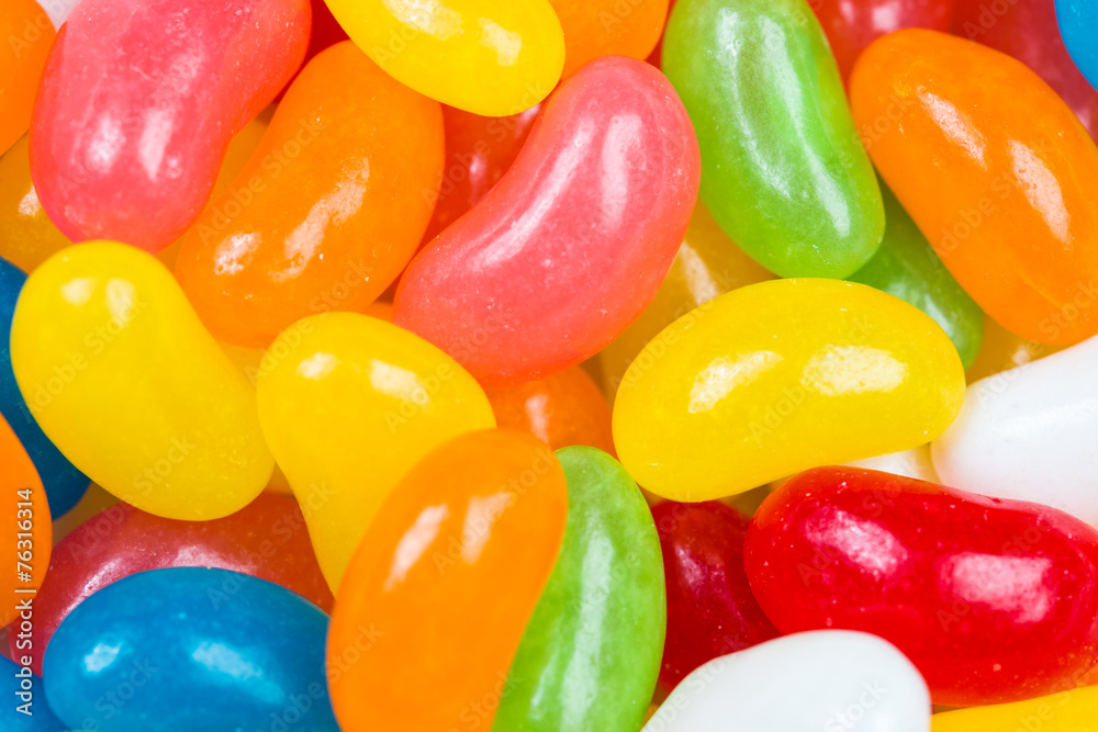 coated colored jelly bean candies coated colored jelly bean candies