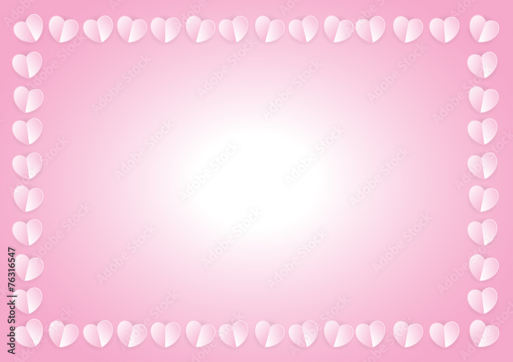 Pink hearts on pink background vector illustration Pink hearts on pink background vector illustration