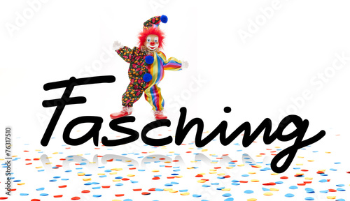 Fasching mit Clown