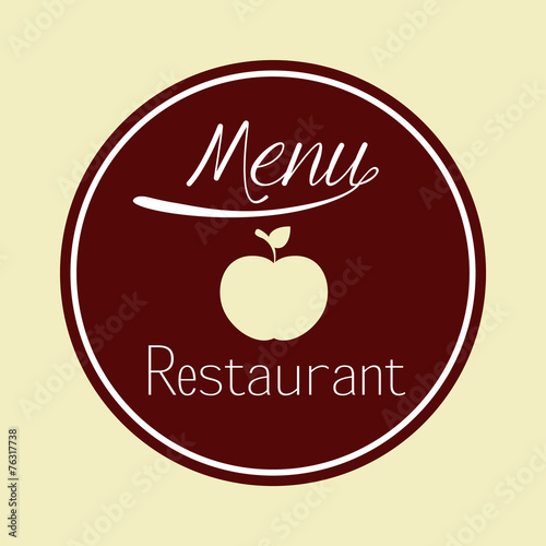 Food design, vector illustration.