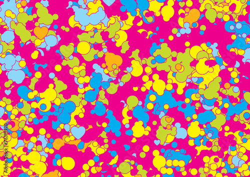 Colorful abstract pattern