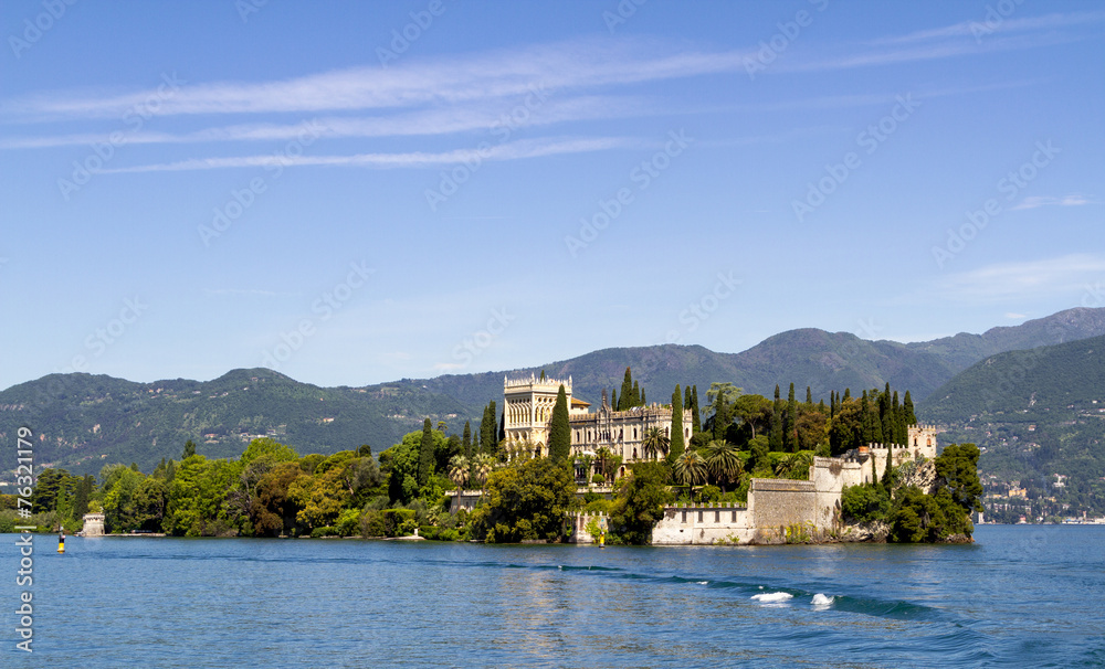 Blick auf die Isola del Garda