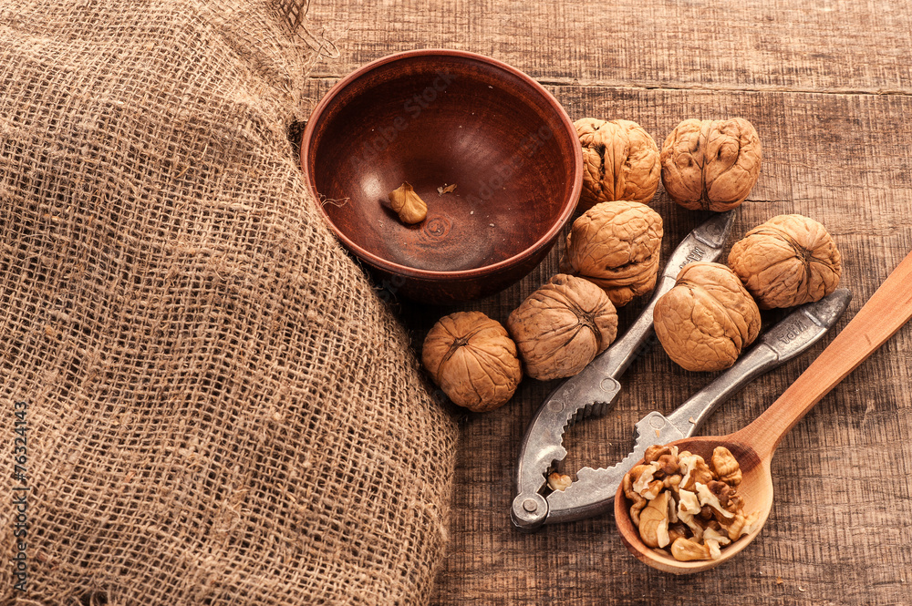 peeled nuts with shell on sacking peeled nuts with shell on sacking