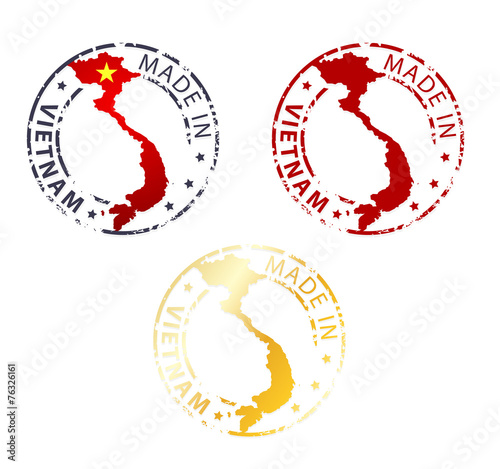 made in Vietnam stamp
