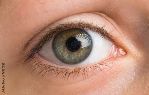 Fototapeta Naklejka Na Ścianę i Meble -  human eye close up