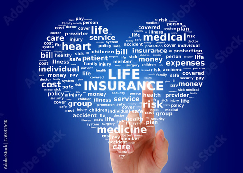 Life insurance concept