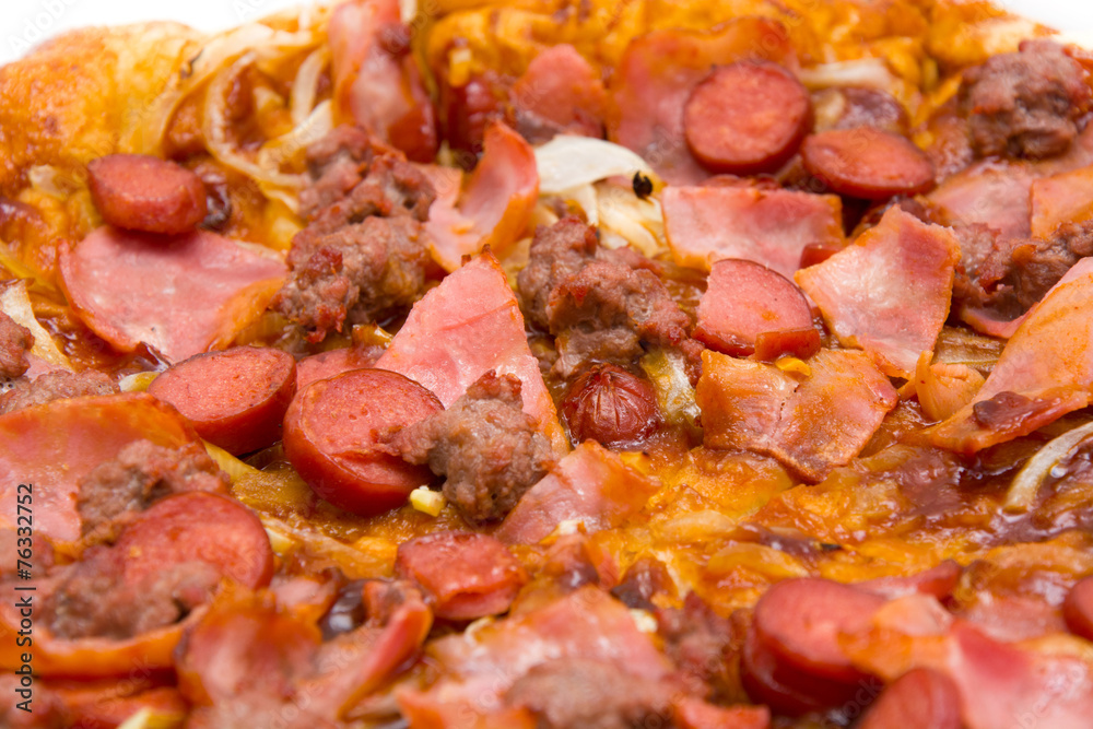 BBQ pizza BBQ pizza